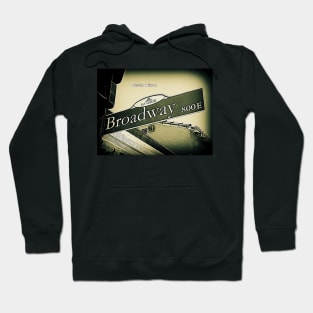 Broadway, San Gabriel, California by Mistah Wilson Hoodie